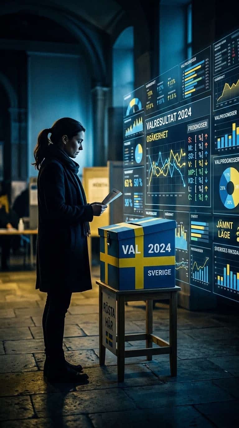 Sweden Votes Tomorrow. Will It Be 2022 All Over Again? ‘The then losing Party ‘M’ taking it all, The then Winning Party ‘S’ Standing Small?’. ‘Demo-crazy!!!’.